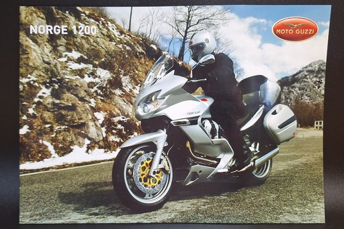 Brochure depliant moto guzzi - brochure,