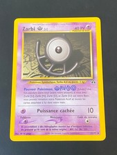 CARTE POKEMON ZARBI U 51/75 FR PEU COMMUNE NEO DISCOVERY - EXC+
