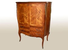 Mobile bar in radica con