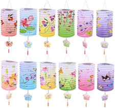 12 lanterne cinesi di carta