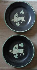 Due piatto ceramica cas vietri - due,