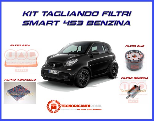 Kit filtri tagliando smart 453 - kit,