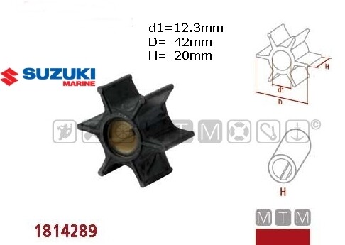 Girante pompa acqua suzuki - pompa,