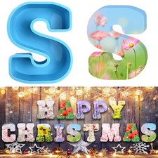 Stampi in silicone 3D alfabeto