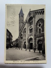 CASALE MONFERRATO DUOMO - SCRITTA - CARTOLINA D’EPOCA  SPEDITA 1937