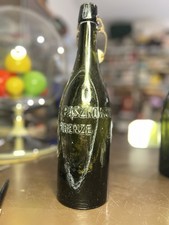 Bottiglia vintage Birra Paszkowski Firenze – vetro verde con tappo con stella