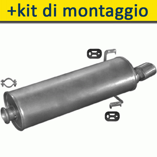 Silenziatore marmitta - silenziatore,