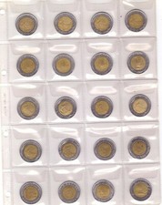 MONETE 500 LIRE BIMETALLICHE -