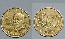 Moneta centesimi euro - moneta, 50