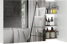 Specchio Bagno Contenitore Con