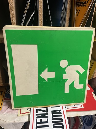 Vecchio cartello pvc rigido - vecchio,
