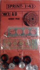1/43 Accessori Modelcar Wheels BBS-RS  W1-AU Sprint 43 Swiss made