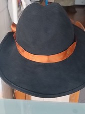 Cappello donna nero falde - cappello, a