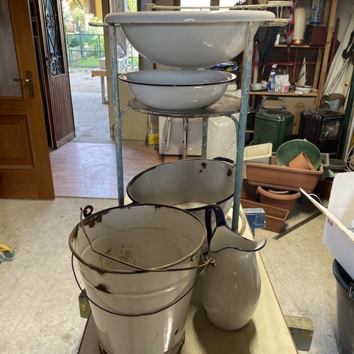 Lavabo vintage smalto - lavabo,