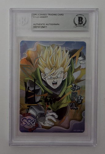 Carta autografa gohan vegeta - autografa,