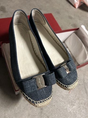 Ferragamo espadrillas blu