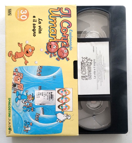 Vhs esplorando corpo umano - il,