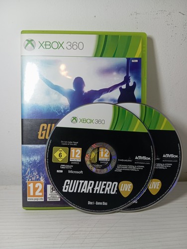 Xbox 360 guitar hero - hero, live