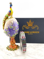 Uovo Faberge Diamante Oro 24k
