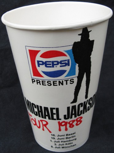 Michael jackson gobelet pepsi - gobelet,