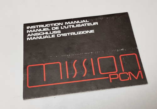 Mission pcm 7000 lettore - lettore,