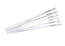 Global set 6 bacchette per sushi sashimi in acciaio inox cm 22,5