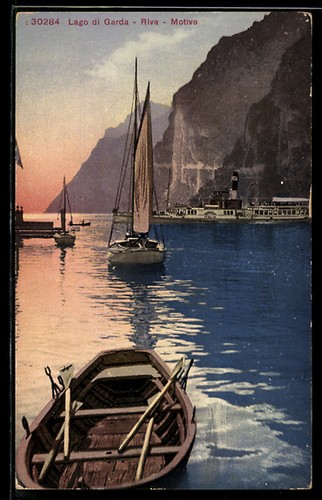 Riva lago garda barche - riva/lago,