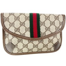 GUCCI GG Plus Sherry Line PVC