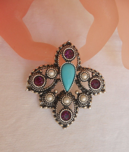 Spilla sarah coventry metallo - sarah,