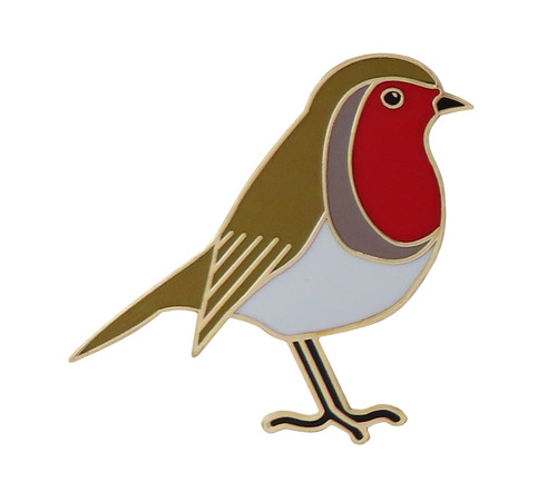 Distintivo spilla pettirosso