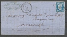 1859 Lettre N°14 GC 3972