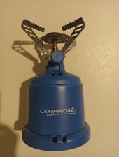 Fornello Camping 206 S, Stove Campingaz, Usato, Per Cartucce Perforabili. 1250 W