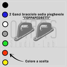 Ricambi gancio staffa sx - 2x,