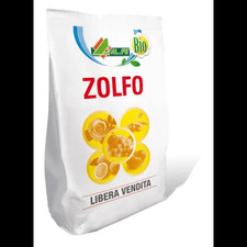 Fungicida Zolfo 92%  Polvere Bagnabile - Anticrittogamico Biologico - 1 KG