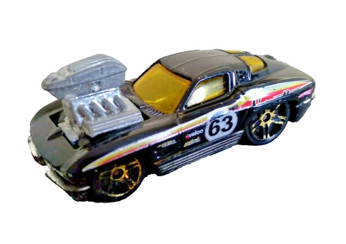 Hot wheels corvette nero - 63,
