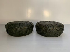 Coppia pouf poggiapiedi - di,