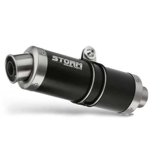 Scarico storm mivv nero - scarico, gp