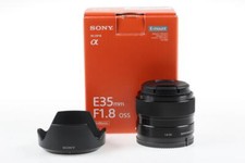 Sony E 35 mm f/1,8 OSS - SNr: 2227296