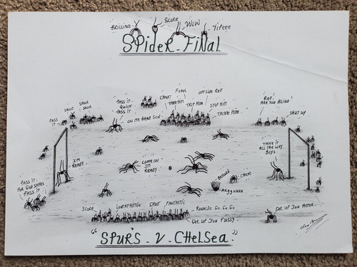Charles bronson art spider - charles,