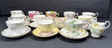 25pc Teacup Saucer Lot Tuscan