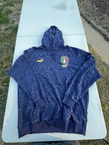 Felpa puma italia mondiali - italia,