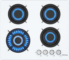 Piano Cottura a Gas 4 Fuochi