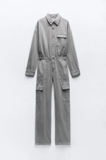 Tuta tuta donna ZARA grigia