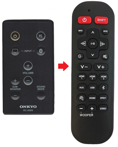 Telecomando ricambio per - di,