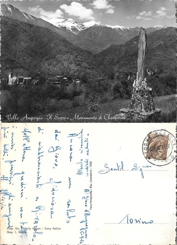 Cartolina valle angrogna il - cartolina, angrogna.