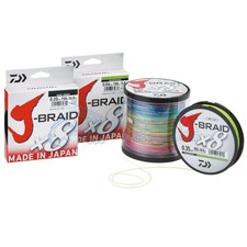 Trecciato Daiwa J Braid X8 Multicolor