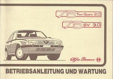 ALFA ROMEO 75 3.0 6V Manuale