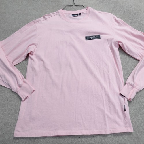 Napapijri shirt small pink - shirt,