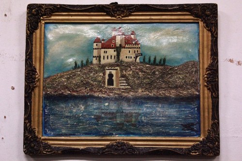 Dipinto quadro olio - olio, su
