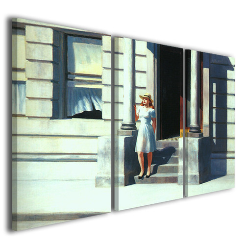 Stampe tela canvas hopper - su,
